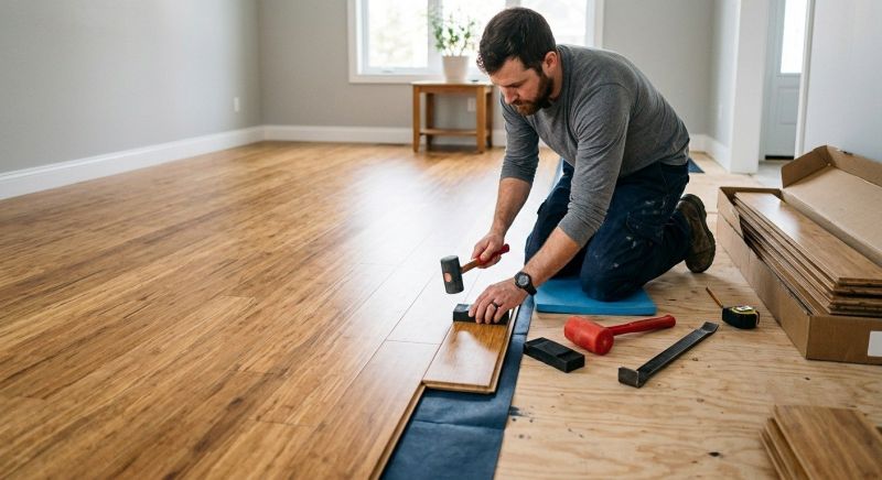 Bamboo Flooring Installation in Sherman, TX