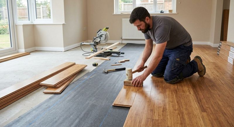 Bamboo Flooring Installation in Sherman, TX