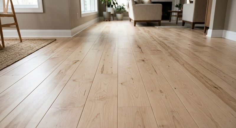 Birch Floor Installation in Sherman, TX