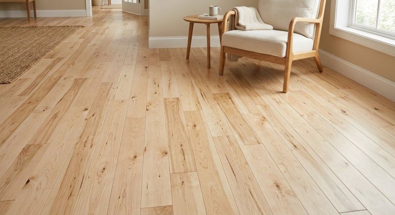 Birch Floor Installation in Sherman, TX