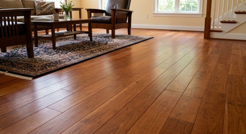 Cherry Floor Installation in Gunter, TX
