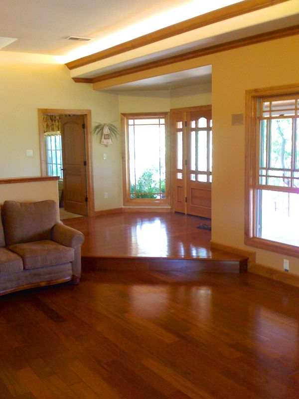 Cherry Floor Installation in Kingston, OK