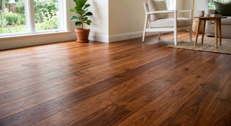 Cherry Floor Installation in Pottsboro, TX
