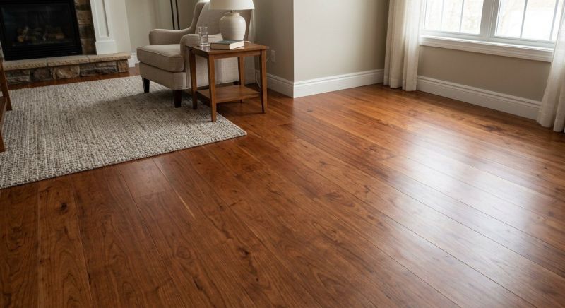 Cherry Floor Installation in Pottsboro, TX