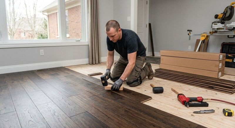 Hardwood Floor Installation in Celina, TX