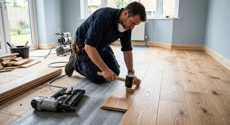 Hardwood Floor Installation in Pottsboro, TX