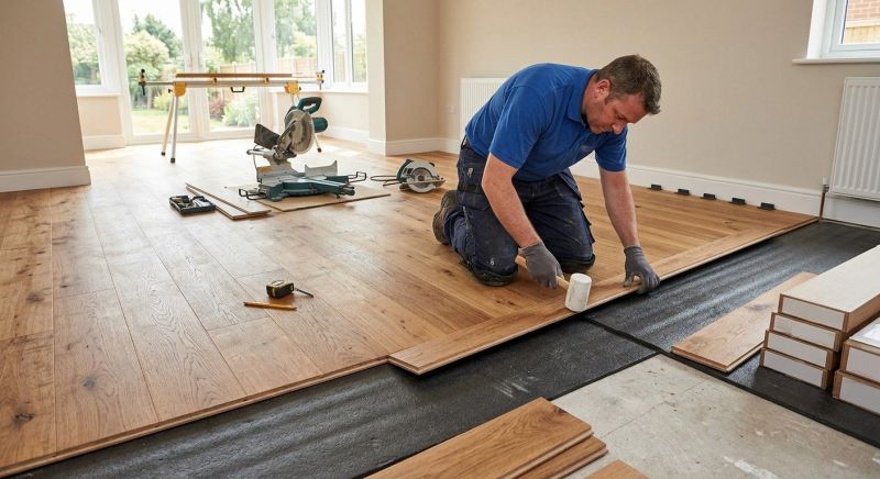 Hardwood Floor Installation in Pottsboro, TX