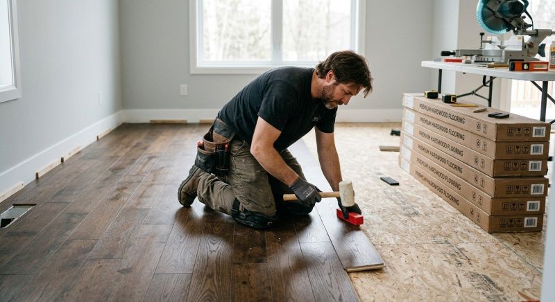 Hardwood Floor Installation in Whitesboro, TX