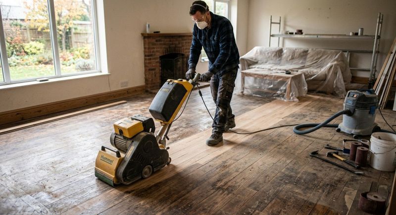 Hardwood Floor Renovation in Sherman, TX