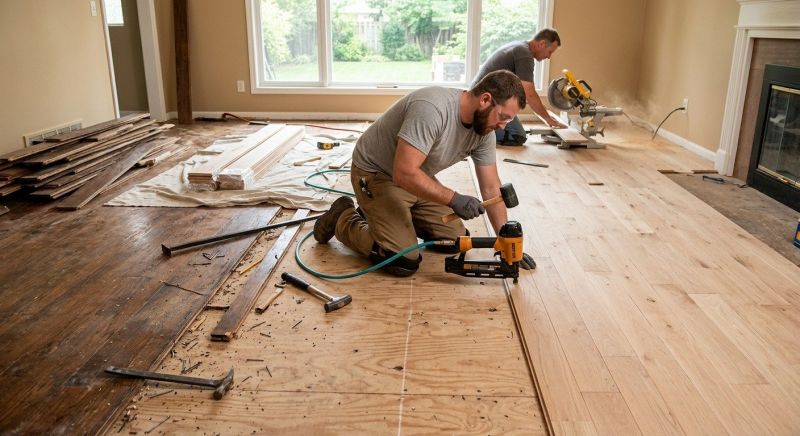 Hardwood Replacement in Grayson County, TX