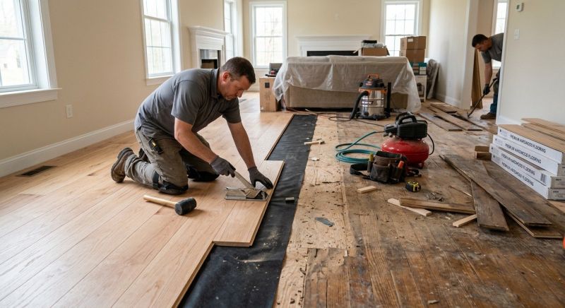 Hardwood Replacement in Gunter, TX