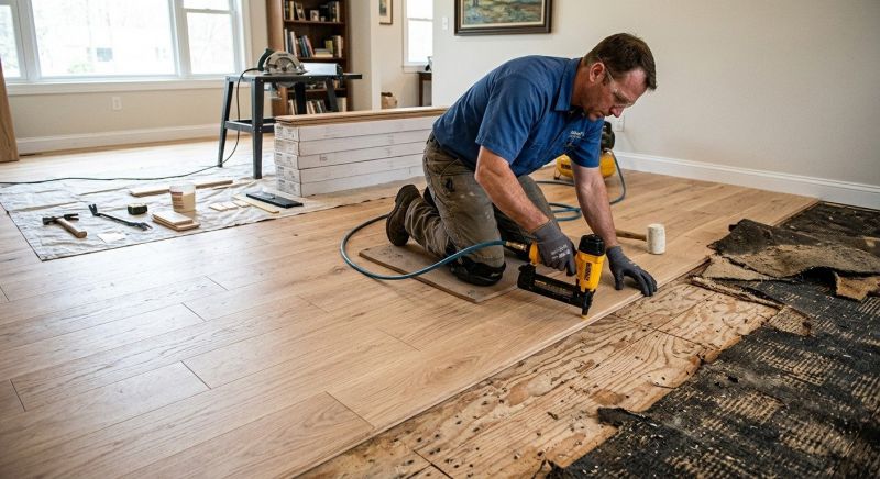 Hardwood Replacement in Gunter, TX