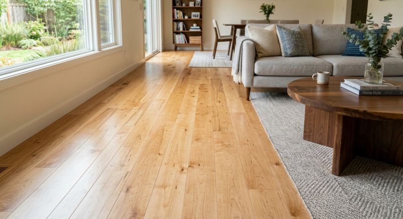Maple Flooring Installation in Anna, TX