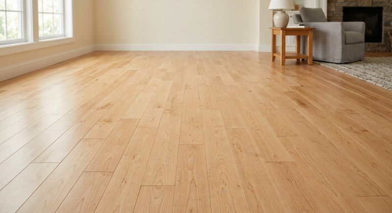 Maple Flooring Installation in Sadler, TX