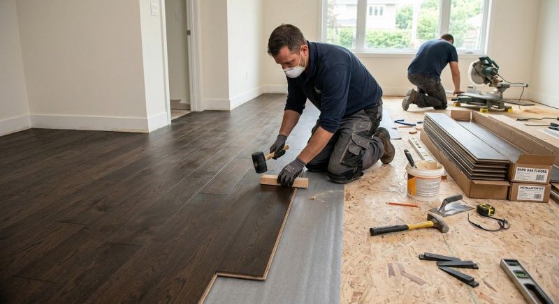 Maple Flooring Installation in Trenton, TX