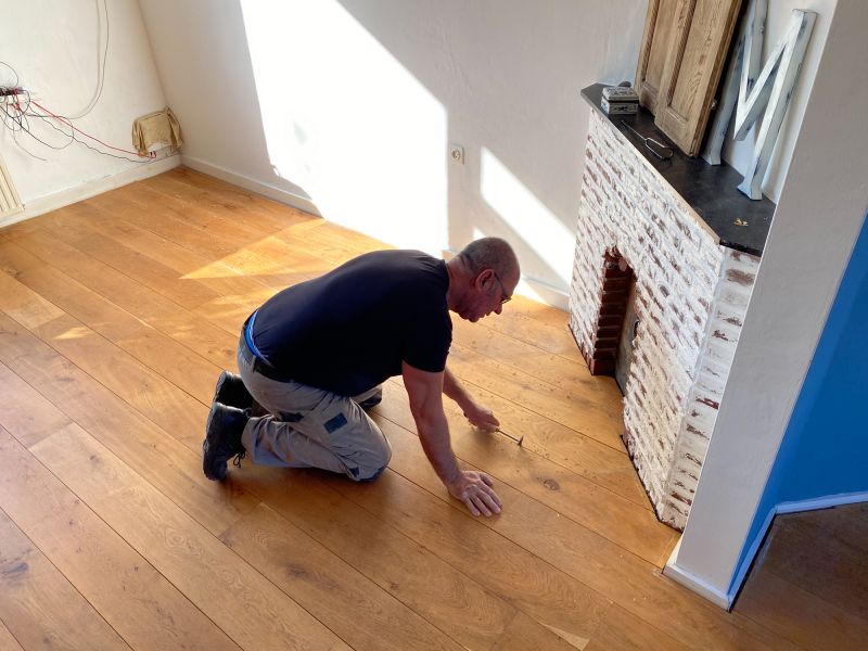 Pine Floor Installation in Sherman, TX