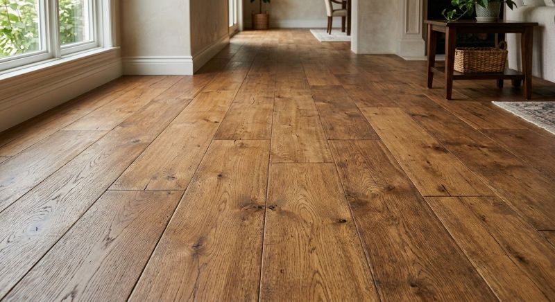 Wide Plank Floor Installation in Sherman, TX