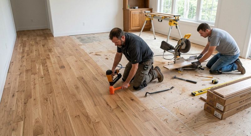 Wood Floor Replacement in Grayson County, TX