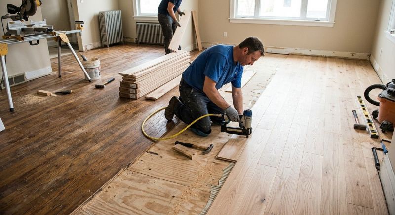 Wood Floor Replacement in Gunter, TX
